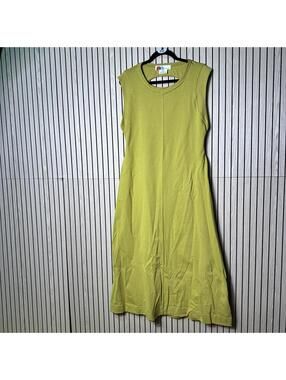 22 Free People Beach Sleeveless Midi Dress in (Medium, Mustard Yellow, NWOT)